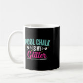 Billiards Chalk Funny Pool Shooter Master Billiard Koffiemok (Links)