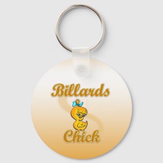 Billiards Chick Sleutelhanger (Voorkant)