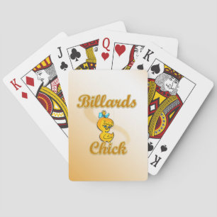 Billiards Chick Speelkaarten