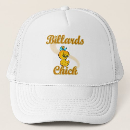Billiards Chick Trucker Pet (Voorkant)