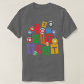 Billiards Citaat Pool Billiards Player-id dat T-shirt (Design voorkant)
