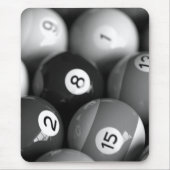 Billiards Computer Mousepad Muismat (Voorkant)