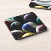 Billiards cork onderzetter plaatste unieke cadeaui (Linkerzijde)