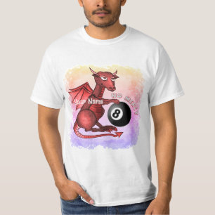 Billiards Draak  T-shirt