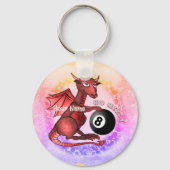 Billiards Dragon Sleutelhanger (Voorkant)