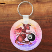 Billiards Dragon Sleutelhanger (Voorkant)
