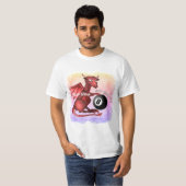Billiards Dragon  T-shirt (Voorkant volledig)