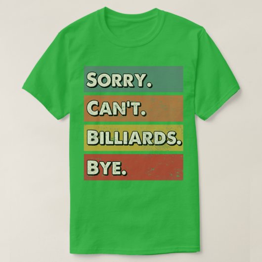 Billiards game Lesson ideaal Cadeau voor moeder mo T-shirt (Design voorkant)