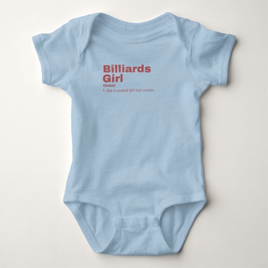 Billiards Girl - Billiards Romper (Voorkant)