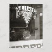 Billiards Hall, 1938 Briefkaart (Voorkant)