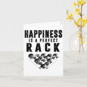 Billiards het geluk van de poolspeler is een perfe kaart (Gele Bloem)