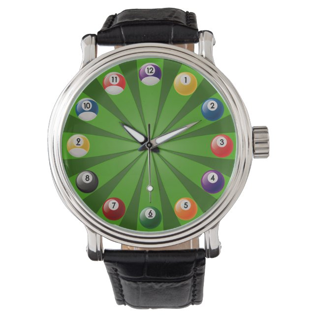 Billiards Horloge (Voorkant)