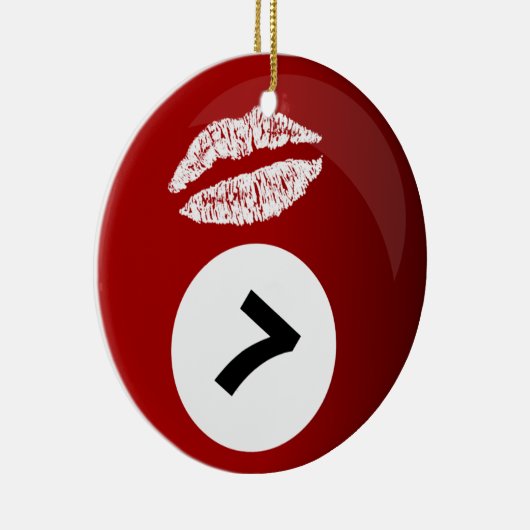 billiards lieveling multiple messages ornament (Rechts)