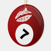 billiards lieveling multiple messages ornament (Links)