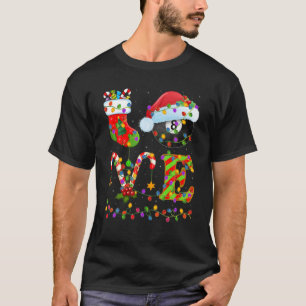 Billiards Lover Xmas Lighting Santa Love Billiards T-shirt