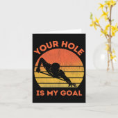 Billiards Lovers Funny Ball Pool Poolroom Kaart (Gele Bloem)