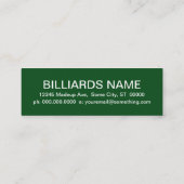 billiards loyalty card (retrograde) (Achterkant)
