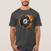 Billiards Man 8 Ball Pool s Pool League T-shirt (Voorkant)