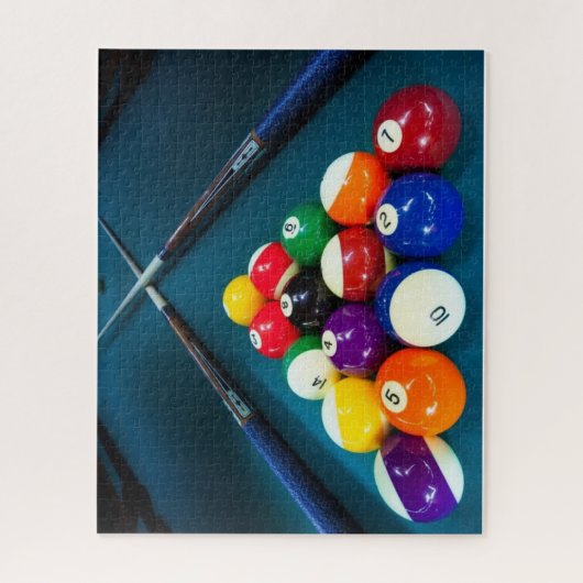 Billiards Photo Puzzle Legpuzzel (Verticaal)