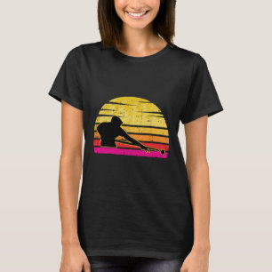 Billiards Player Retro Sportpoel Snooker T-shirt