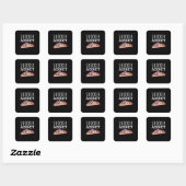 Billiards Player | Snooker Addict Vierkante Sticker (Vel)