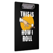 Billiards Player | This Is How Snooker Roll Klembord (Rechts)