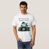 Billiards Pool Hall Rebel Funny Tshirts (Voorkant volledig)