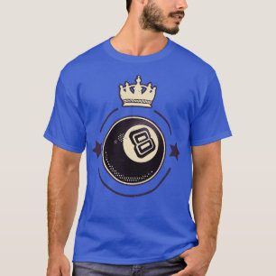 Billiards Pool Player 8-Ball Retro T-shirt