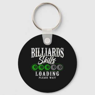 Billiards Pool Player Ball 8 Ball Billiard Sleutelhanger