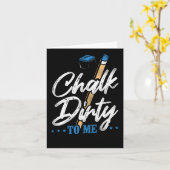 Billiards Pool Player Ball Pun Chalk Dirty Kaart (Gele Bloem)