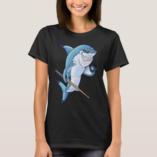 Billiards Pool Shark T-shirt (Voorkant)
