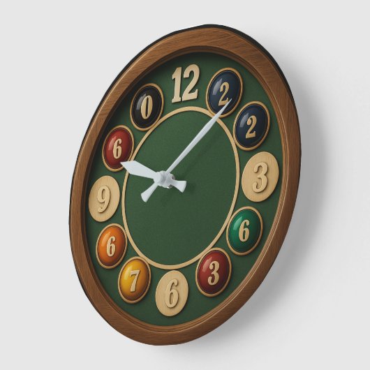 Billiards pool table 2D billiard ball game room Grote Klok (Hoek)