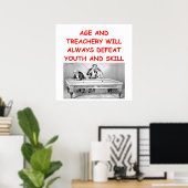 billiards poster (Thuiskantoor)