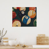 Billiards Poster (Keuken)