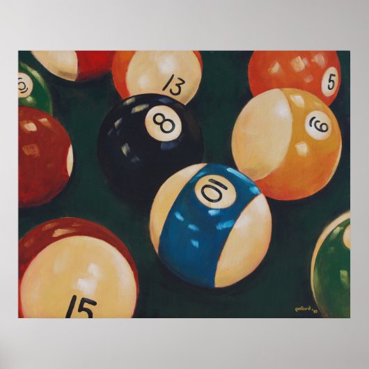 Billiards Poster (Voorkant)