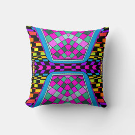Billiards ReMix Pop Art Geometrix Designer Pillow Kussen
