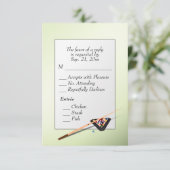 Billiards RSVP met Entree Choice Kaartje (Staand voorkant)