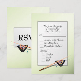 Billiards RSVP met Entree Choice Kaartje