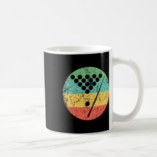 Billiards Shirt - Retropool Koffiemok (Rechts)