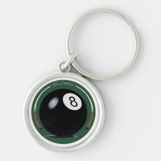 Billiards Sleutelhanger (Voorkant)