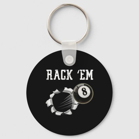 Billiards Sleutelhanger (Voorkant)