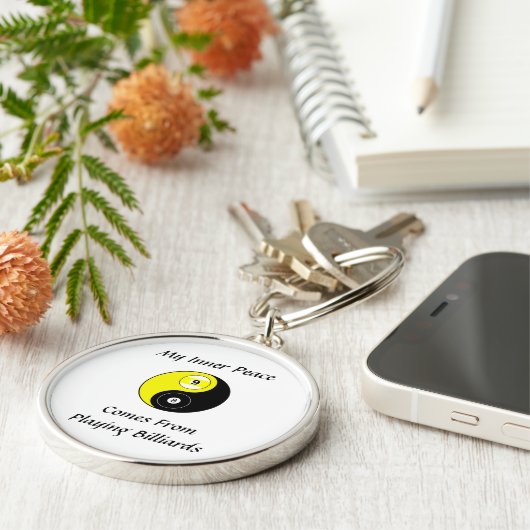 Billiards Sleutelhanger (Zijkant)