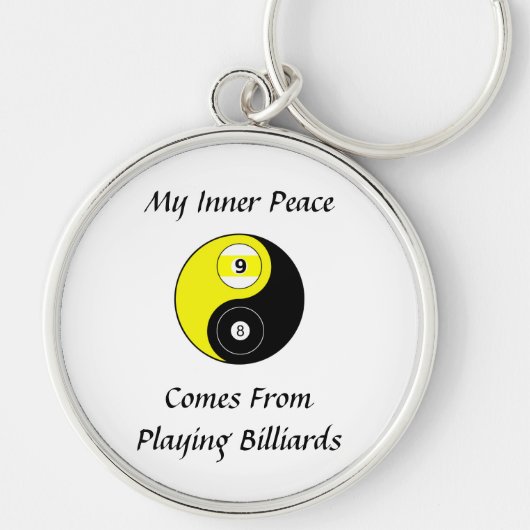 Billiards Sleutelhanger (Voorkant)