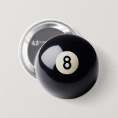 Billiards Snooker 8-Ball Button (Voorkant /achterkant)
