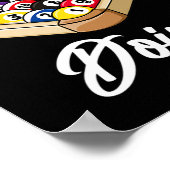 Billiards Snooker Pool Game Player Sportwedstrijd Poster (Hoek)