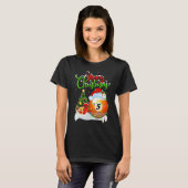 Billiards Sports  Xmas Decorations Billiards Chris T-shirt (Voorkant volledig)