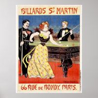 Billiards St. Martins, Parijs