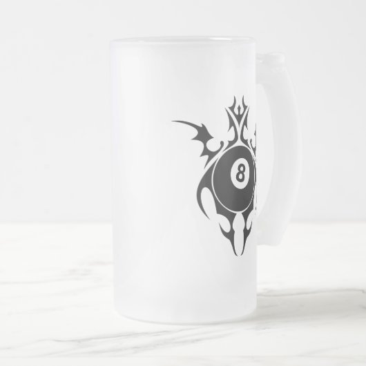 billiards. stam. matglas bierpul (Voorkant rechts)