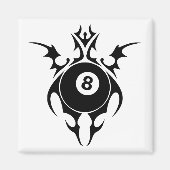 billiards, stammen. magneet (Voorkant)