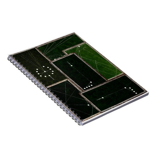  Billiards Table Pool Table Pool Sharks Notitieboek (Rechterzijde)